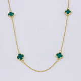 Cadena Aro Seguido Trebol 8.35 g / 20 1/4 in / 1.5 mm Oro Amarillo 18K