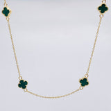 Cadena Aro Seguido Trebol 8.35 g / 20 1/4 in / 1.5 mm Oro Amarillo 18K