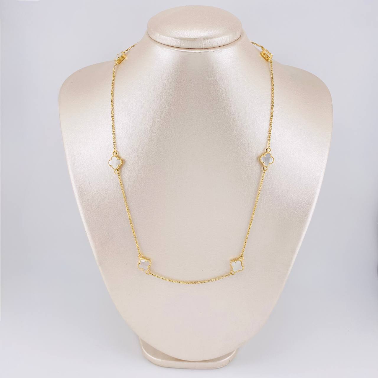 Cadena Aro Seguido Trebol 8.75 g / 19 3/4 in / 1.5 mm Oro Amarillo 18K