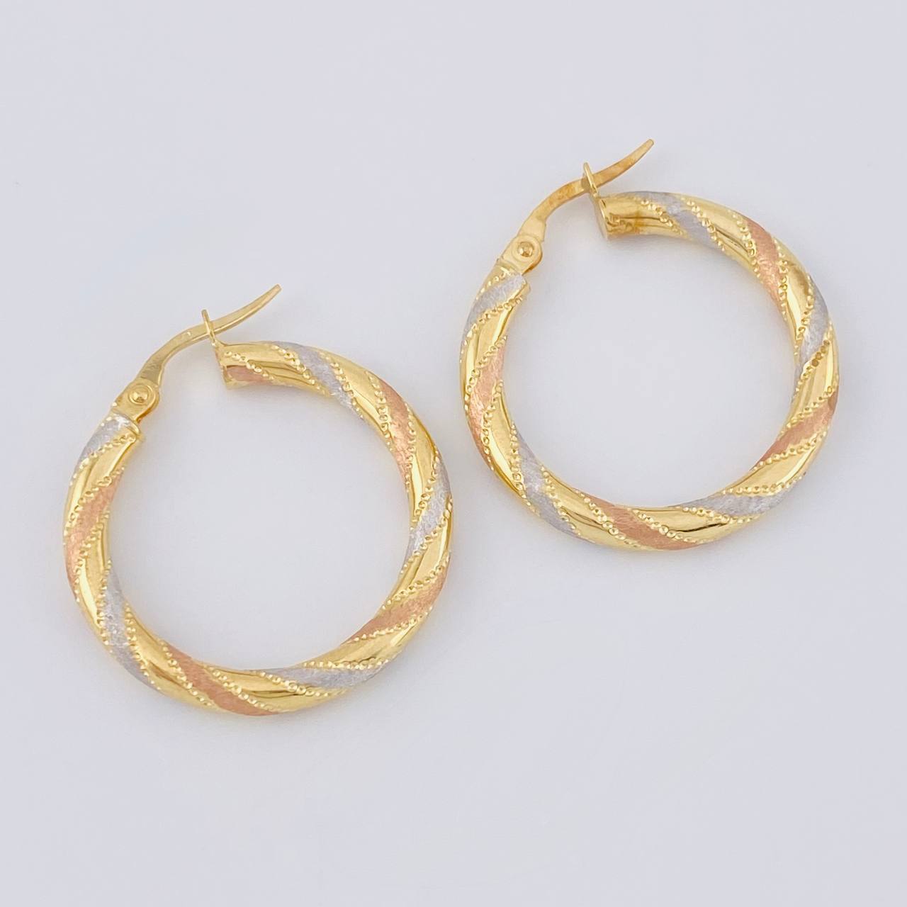 Candongas Lula 2.5 g / 1 in Tres Oros 18K