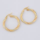 Candongas Lula 2.5 g / 1 in Tres Oros 18K