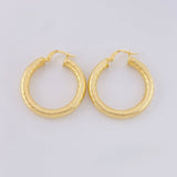 Candongas Sofi 4.4 g / 1 1/4 in Tres Oros 18K