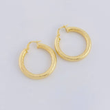 Candongas Sofi 4.4 g / 1 1/4 in Tres Oros 18K