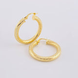 Candongas Sofi 4.4 g / 1 1/4 in Tres Oros 18K