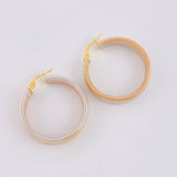 Candongas Kata 4.7 g / 1 1/4 in Tres Oros 18K