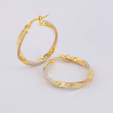 Candongas Maryal 2.1 g / 1 in Tres Oros 18K