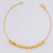 Pulso Aro Seguido Estrellado 2.6 g / 7 in / 0.7 mm Oro Amarillo 18K