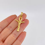Dije Cruz Cristo Ansada 5.55 g / 1 1/2 in Oro Amarillo 18K