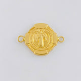 Herraje San Benito 1.45 g / 3/4 in Oro Amarillo 18K