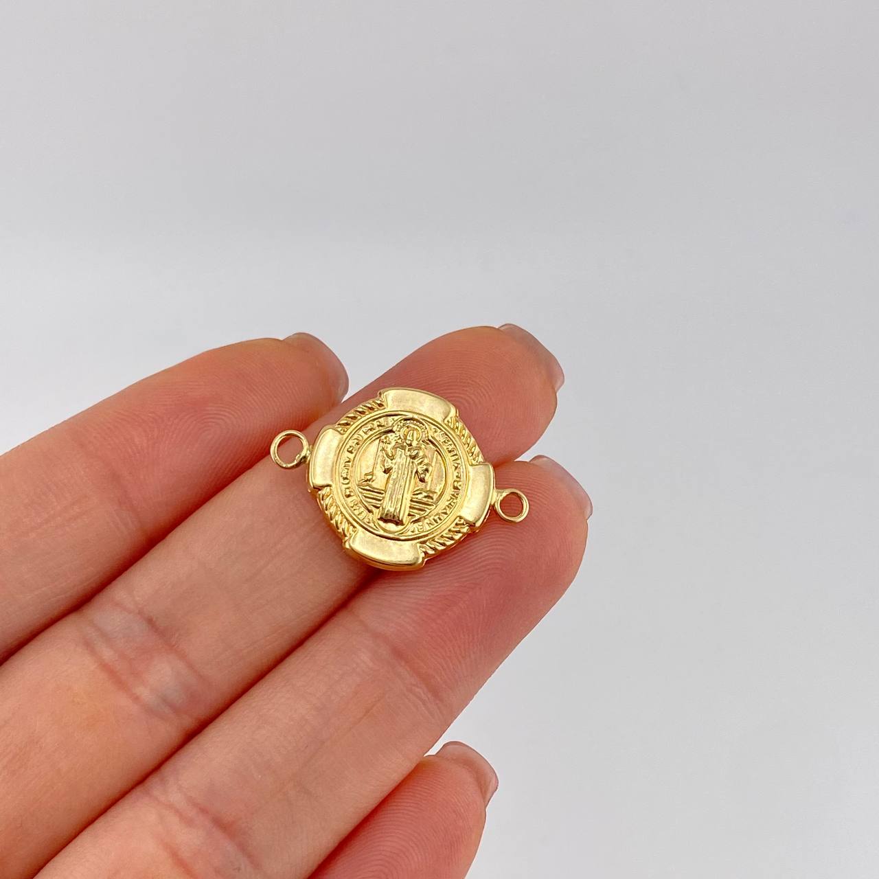 Herraje San Benito 1.45 g / 3/4 in Oro Amarillo 18K