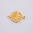 Herraje San Benito 1.8 g / 3/4 in Oro Amarillo 18K
