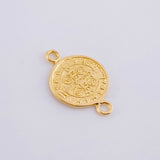 Herraje San Benito 0.8 g / 3/4 in Oro Amarillo 18K