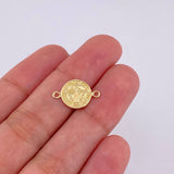 Herraje San Benito 0.8 g / 3/4 in Oro Amarillo 18K