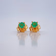 Topos Cuatro Garras 0.75gr / Oro Amarillo 18K $