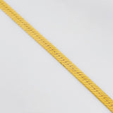 Flat Snake Chain 22g / 20 in / 5.3mm 18K Yellow Gold