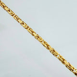 Cadena Peruana 10.9gr / 23 1/2 in / 2.3mm Oro Amarillo +3 18K ©