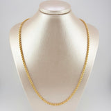 Cadena Lazo 8.05gr / 23 1/2 in / 3.3mm Oro Amarillo +3 18K *