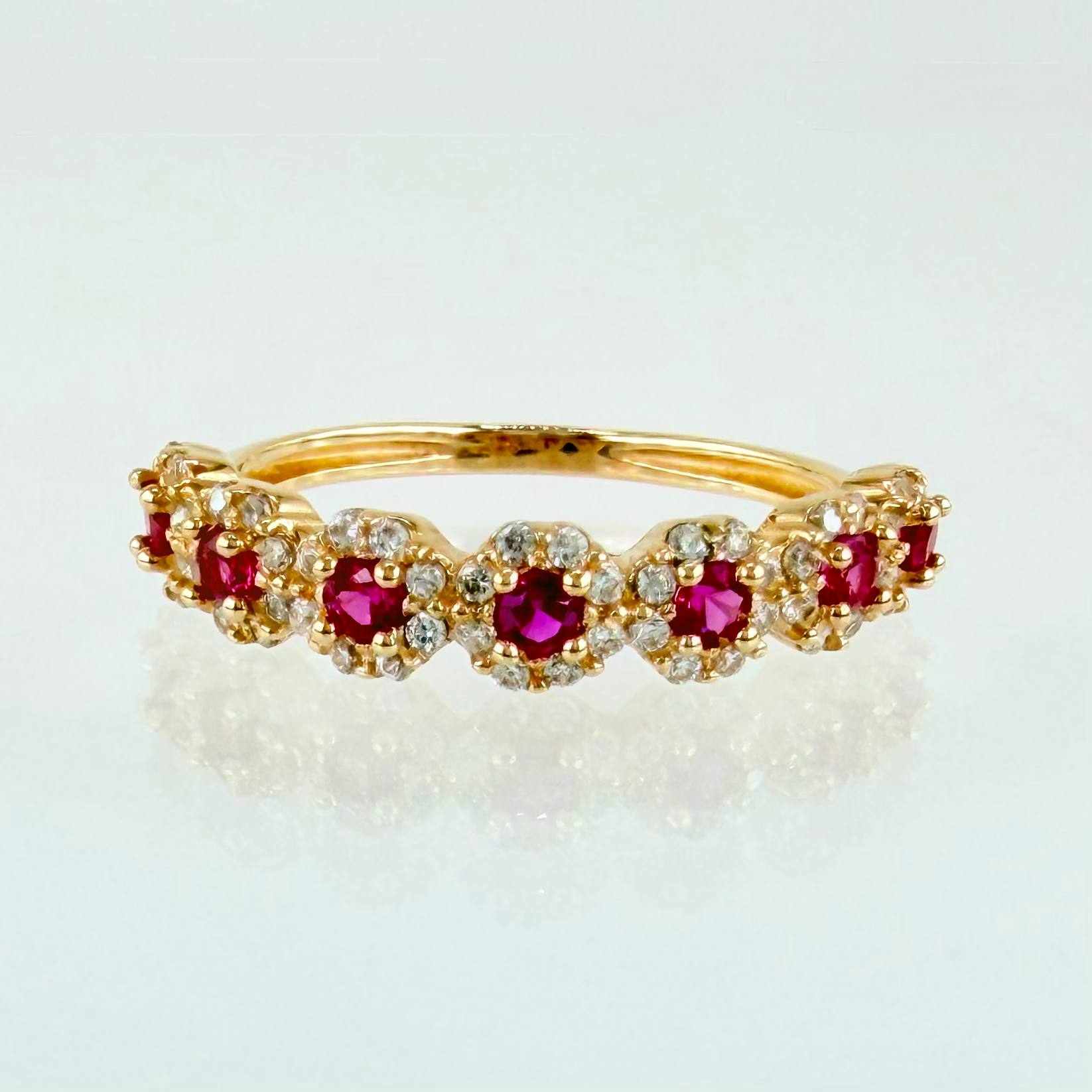 Anillo Churumbela Tupido 2.15gr / T5 3/4 / Oro Amarillo 18K