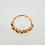 Anillo Churumbela Tupido 2.15gr / T5 3/4 / Oro Amarillo 18K