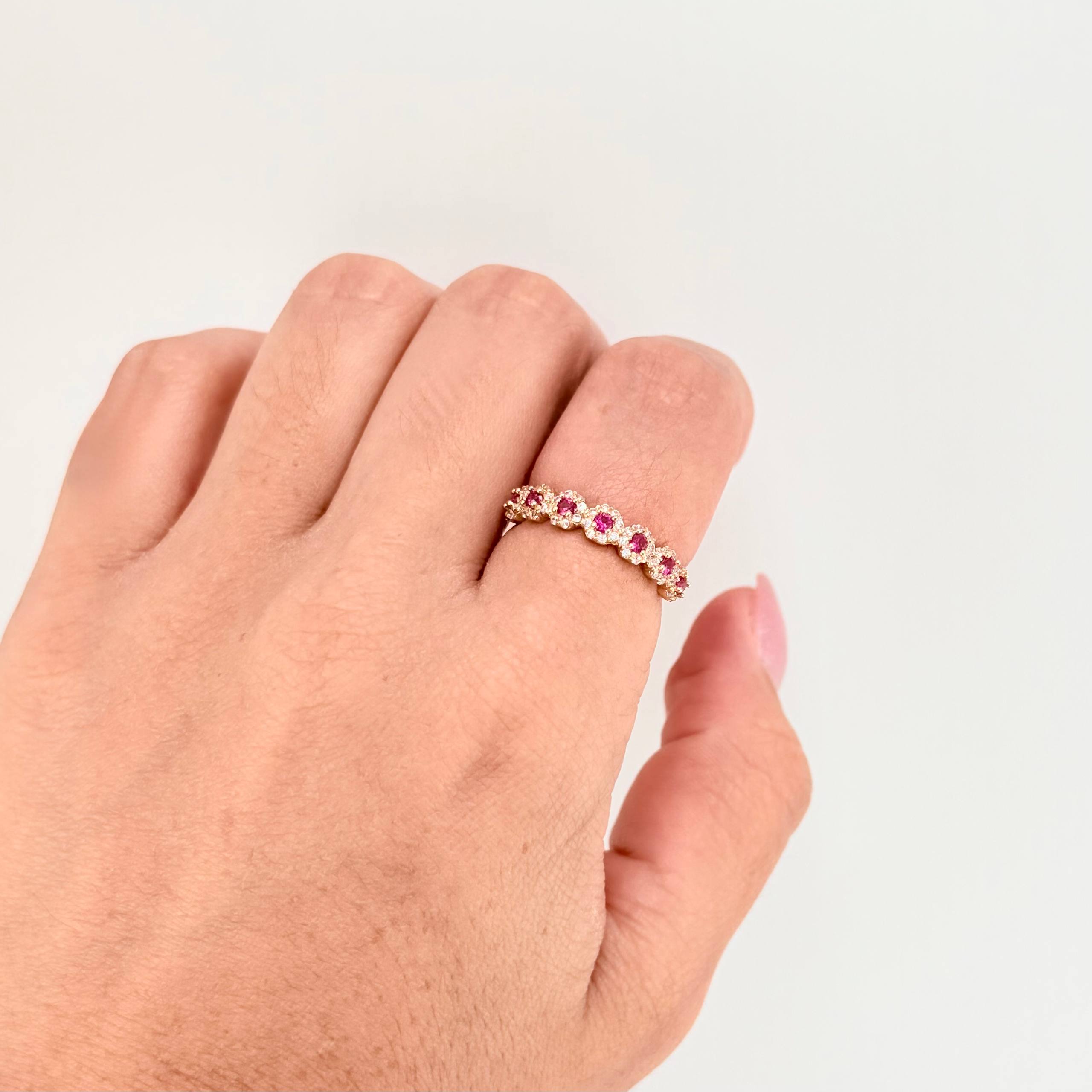 Anillo Churumbela Tupido 2.15gr / T5 3/4 / Oro Amarillo 18K