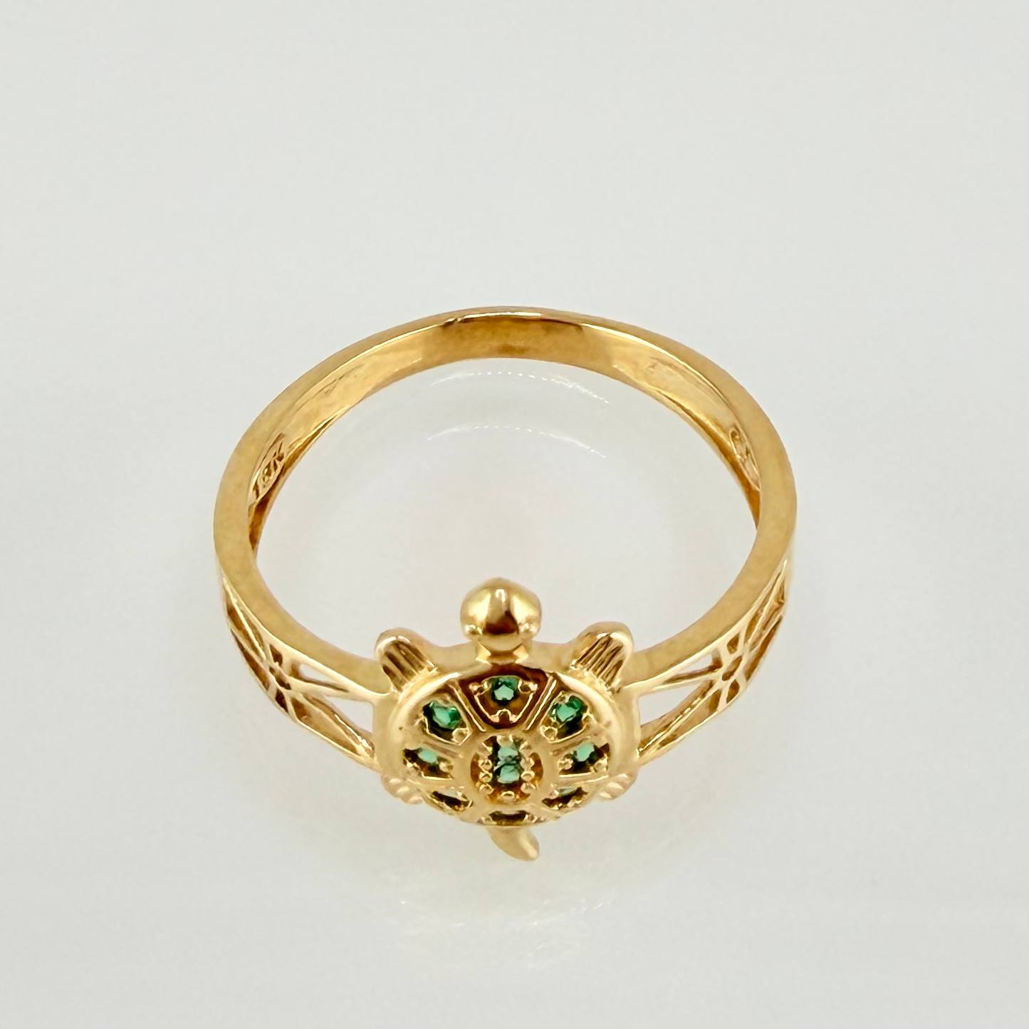 Anillo Tortuga 2.35gr / T6 / Oro Amarillo 18K