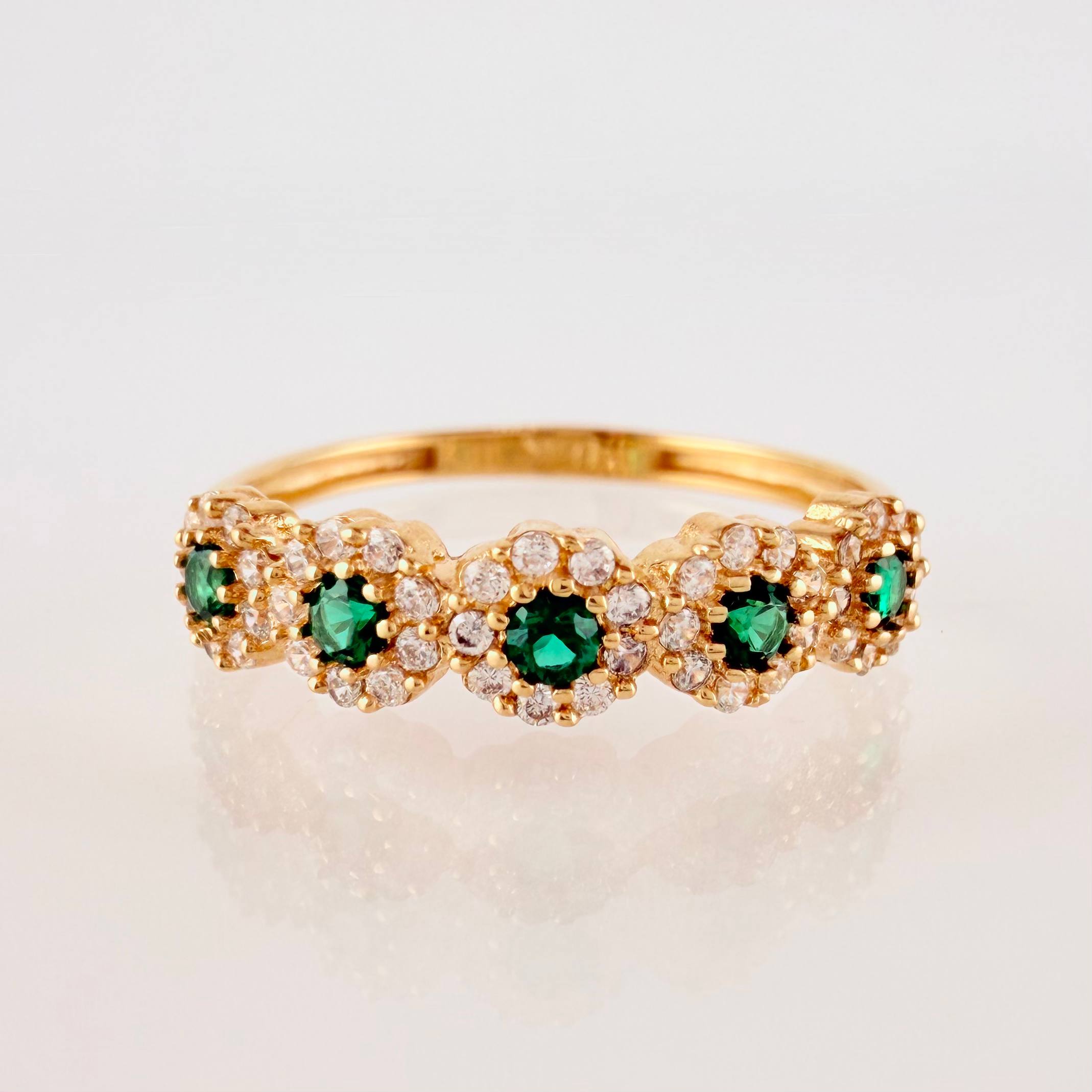 Anillo Churumbela Tupido 2gr / T7 3/4 / Oro Amarillo 18K