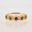 Anillo Churumbela Tupido 2gr / T7 3/4 / Oro Amarillo 18K