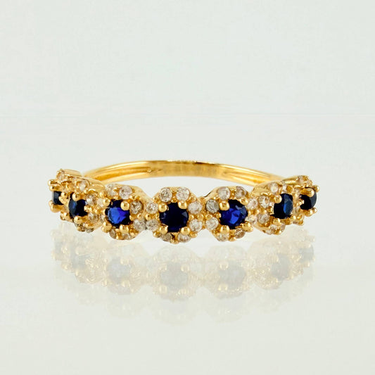 Anillo Churumbela Tupido 2.3gr / T6 3/4 / Oro Amarillo 18K