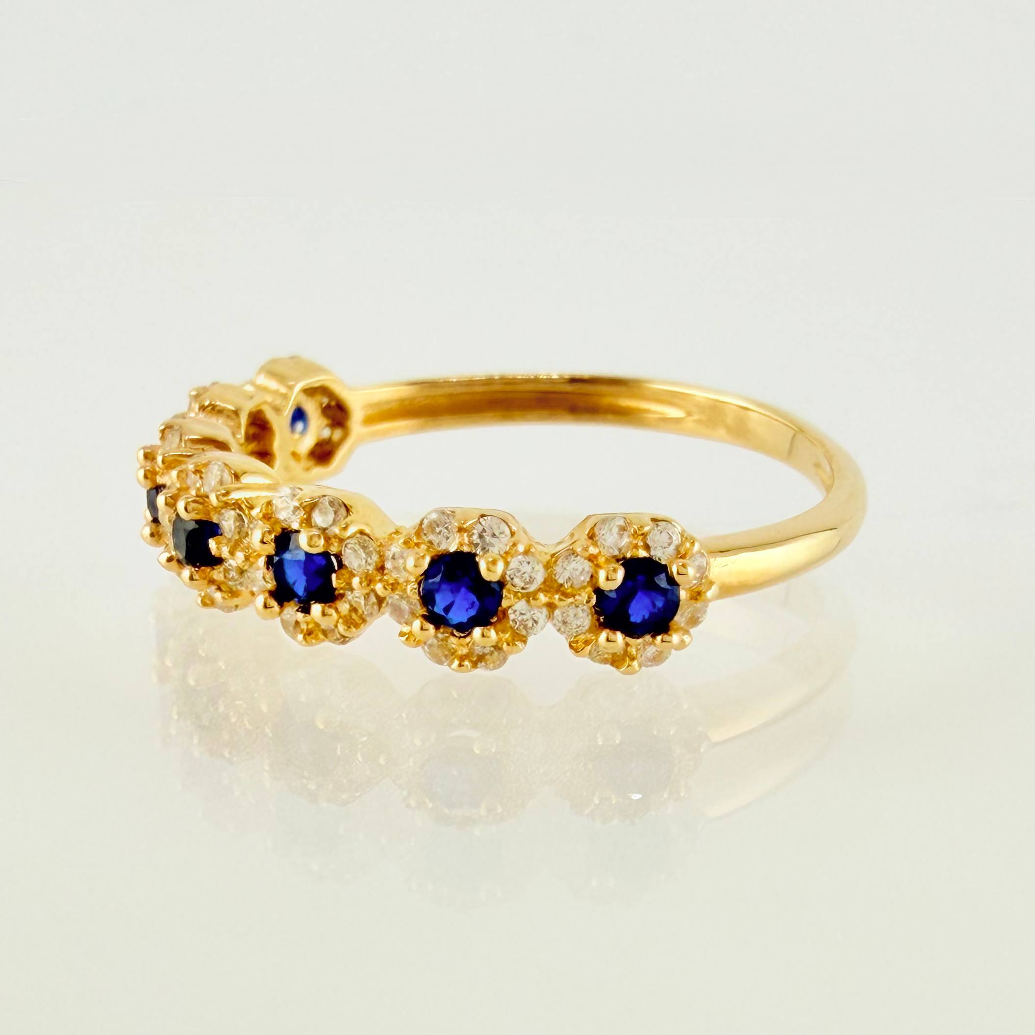 Anillo Churumbela Tupido 2.3gr / T6 3/4 / Oro Amarillo 18K