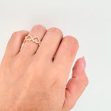 Anillo Corazones Tupidos 2.9gr / T6 / Oro Amarillo 18K