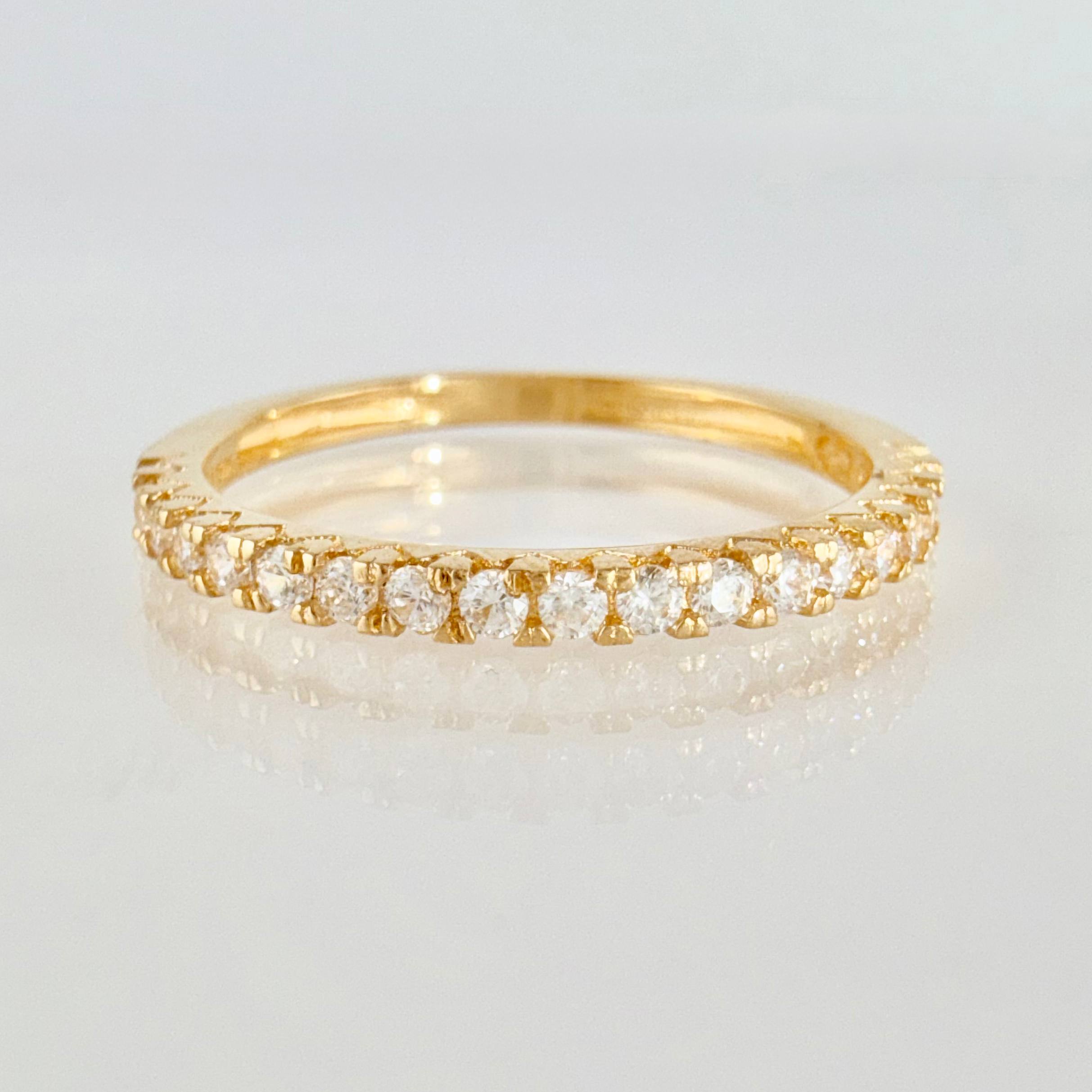 Anillo Churumbela 1.9gr / T7 1/4 / Oro Amarillo 18K