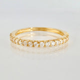 Anillo Churumbela 1.9gr / T7 1/4 / Oro Amarillo 18K