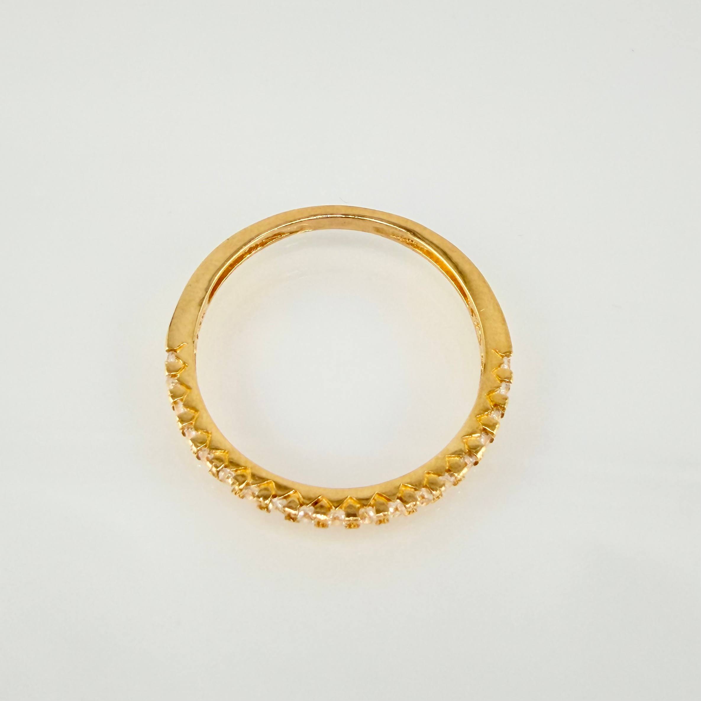 Anillo Churumbela 1.9gr / T7 1/4 / Oro Amarillo 18K