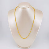 Ice Chain 12.3g / 24 in / 2.4mm 18K Yellow Gold