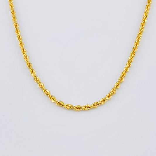 Cadena Lazo 2.8gr / 17 3/4 in / 2.15mm Oro Amarillo +3 18K ©