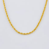 Cadena Lazo 2.8gr / 17 3/4 in / 2.15mm Oro Amarillo +3 18K ©