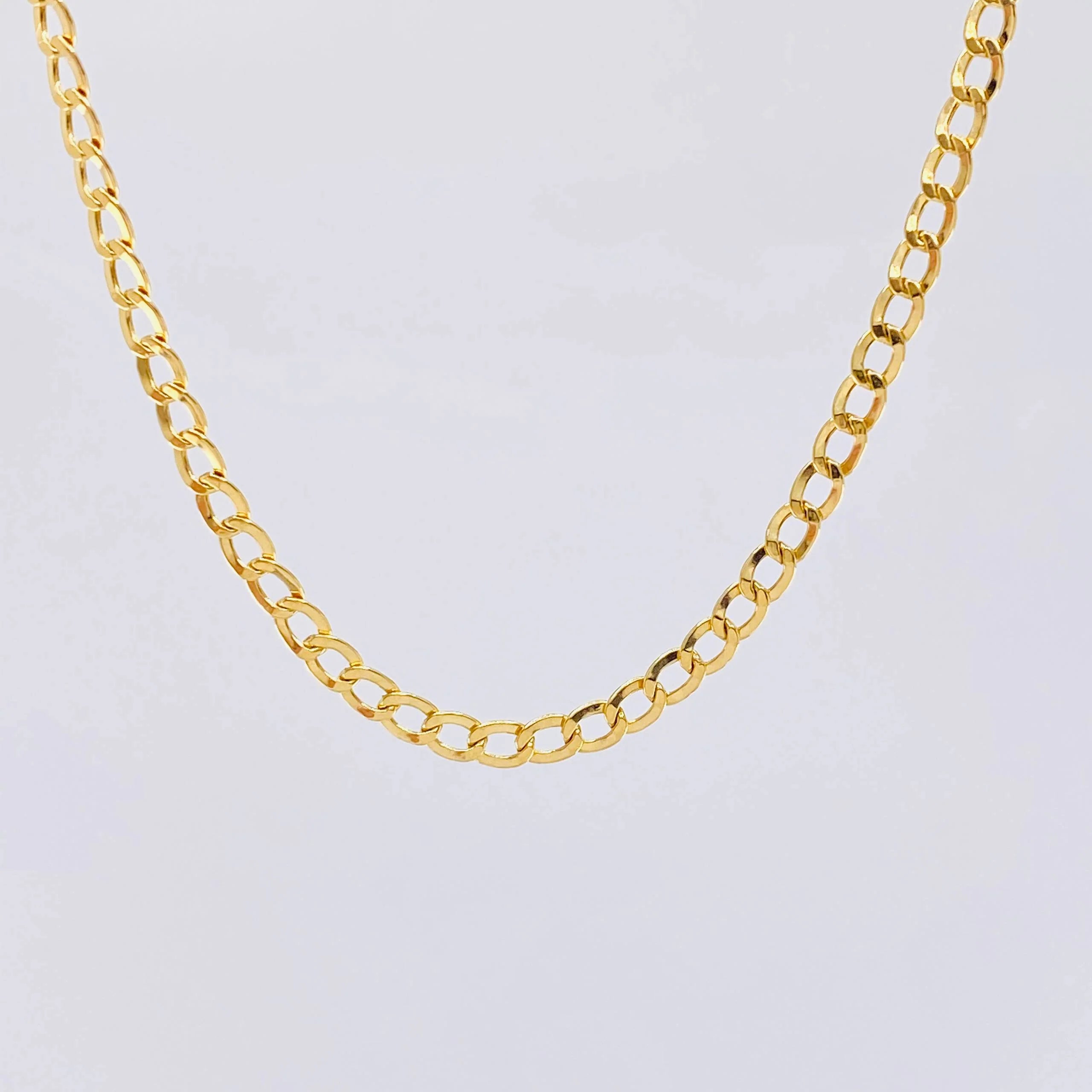 Cuban Links 4.8g / 24 in / 3mm 18K Yellow Gold