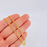 Cuban Links 4.8g / 24 in / 3mm 18K Yellow Gold