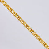 Cadena Cubana Reticulada 3.25gr / 23 1/2 in / 2.05mm Oro Amarillo +3 18K