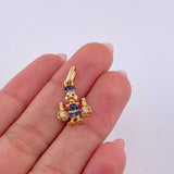 Pendant Duck Money Bag 1.45gr / 1 in / Yellow Gold 18K