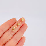 Herraje Retazo Coronas 0.85gr / 1 1/2 in / Oro Amarillo 18K ©