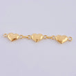 Herraje Retazo Carril Corazones 1.1 g / 1 3/4 in Oro Amarillo 18K