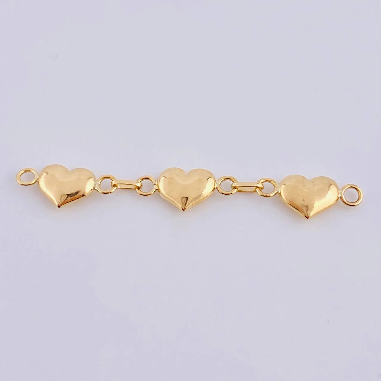 Herraje Retazo Corazón 1.1 g / 1 3/4 in Oro Amarillo 18K