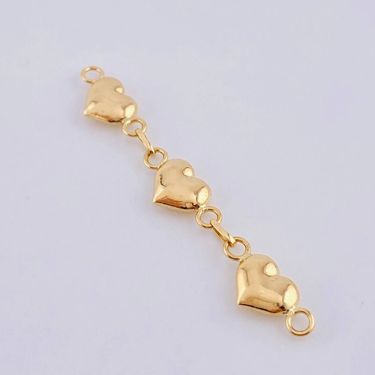 Herraje Retazo Corazón 1.1 g / 1 3/4 in Oro Amarillo 18K