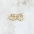 Candongas Diani 1.05gr / 1.2cm /  Oro Amarillo 18K *