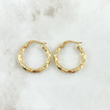 Candongas Kary 2.05gr / 2.4cm / Oro Amarillo 18K