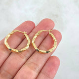 Candongas Kary 2.05gr / 2.4cm / Oro Amarillo 18K