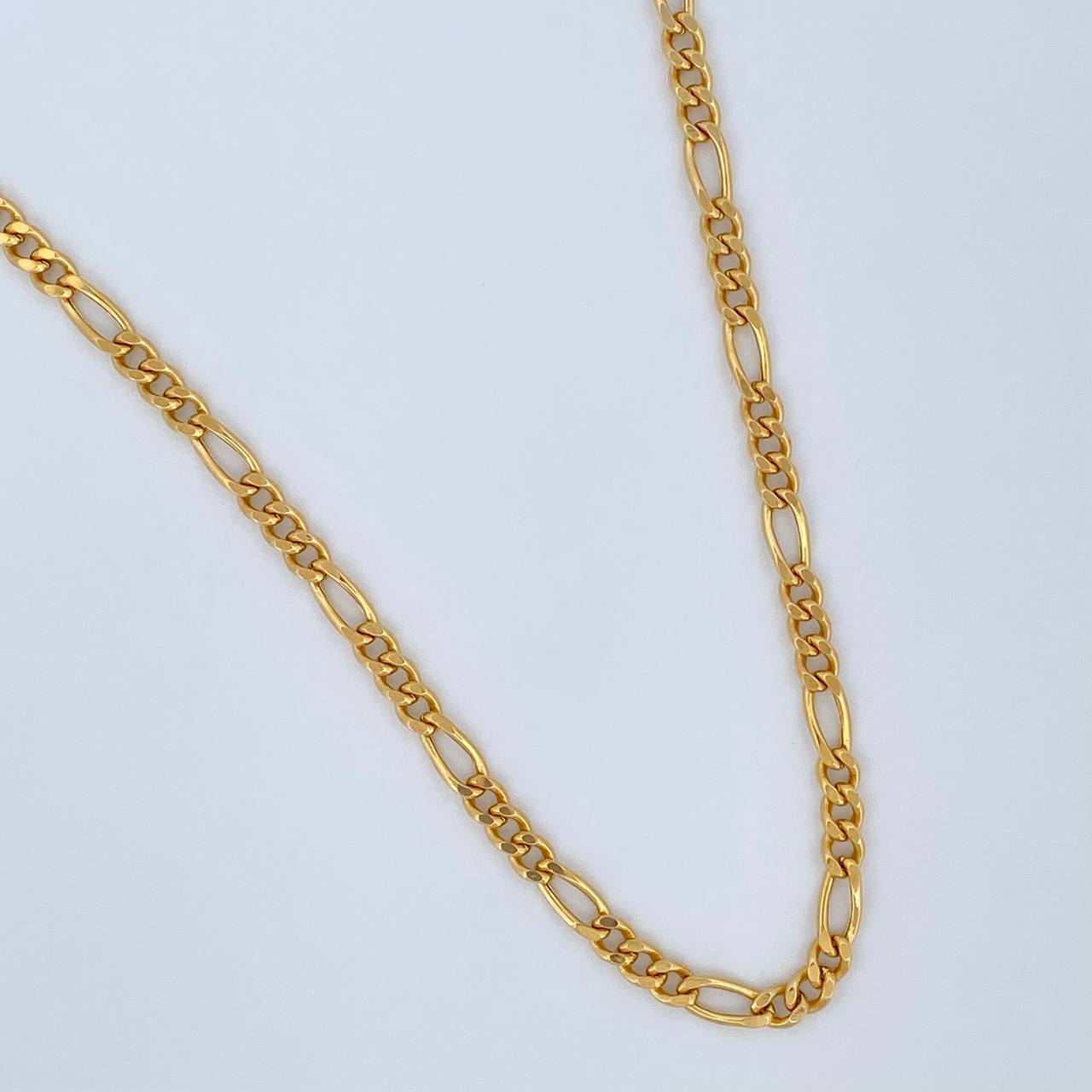 Cadena Figaro 11.3gr / 65cm / +0 Oro 18K &