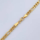 Cadena Figaro 11.3gr / 65cm / +0 Oro 18K &