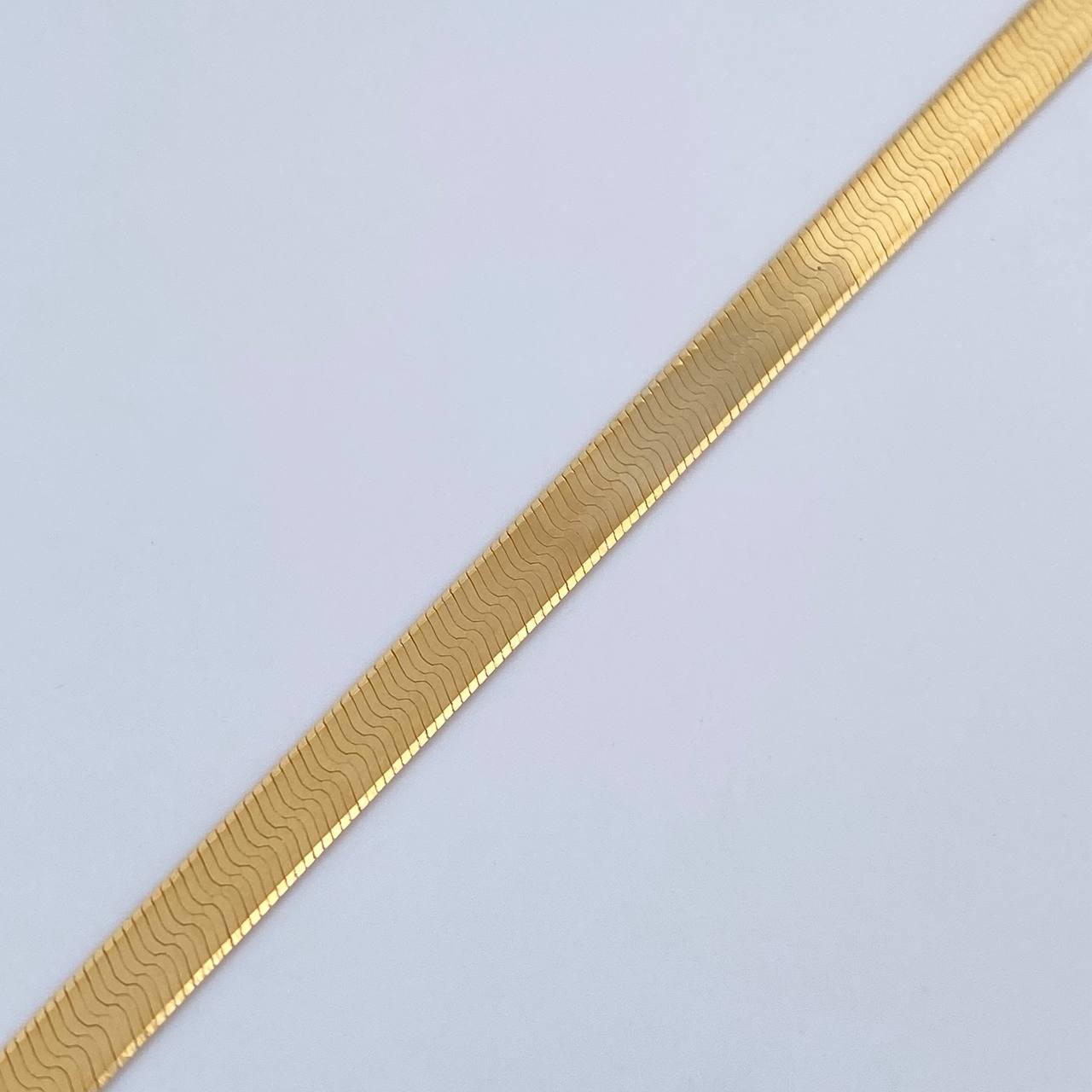 Pulso Espejo 4.45gr / 19cm / +3Oro 18K &